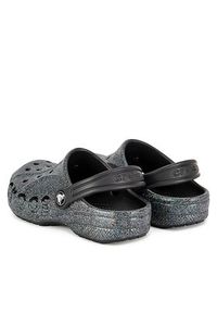 Crocs Klapki BAYA GLITTER CLOG 207015-0C4 Czarny. Kolor: czarny. Materiał: syntetyk #6