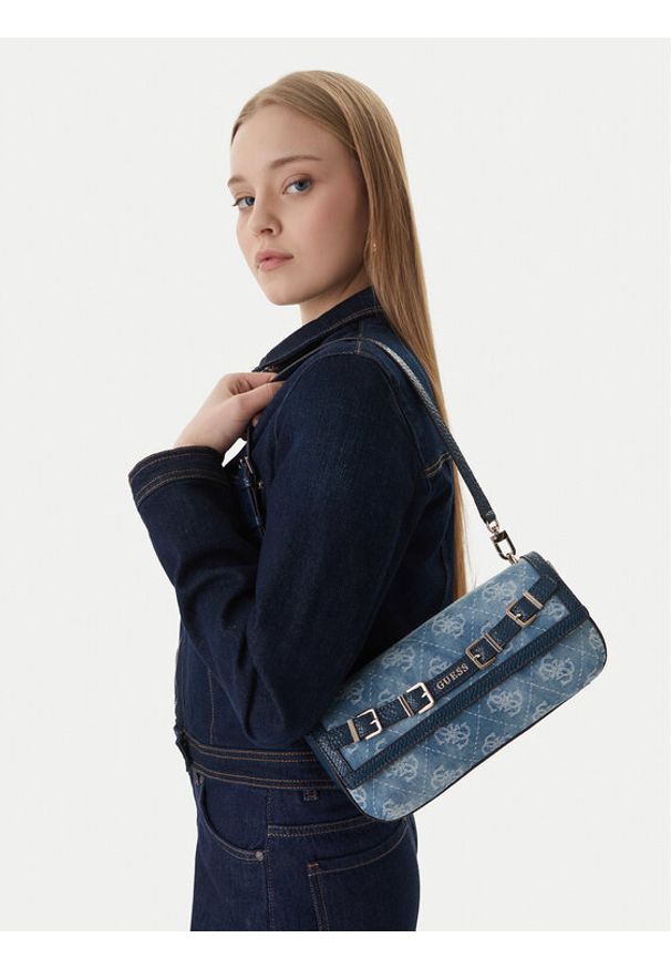 Guess Torebka Dovie HWDG99 09190 Niebieski. Kolor: niebieski