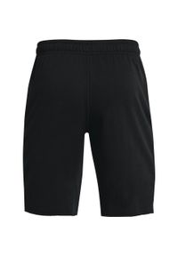 Szorty Under Armour Rival Terry, Mężczyźni. Kolor: biały, czarny, wielokolorowy. Materiał: bawełna, materiał