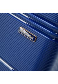 Wittchen - Zestaw jednokolorowych walizek z polipropylenu. Kolor: niebieski. Styl: elegancki #4