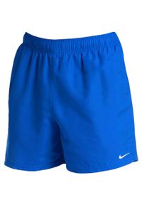 Spodenki kąpielowe męskie Nike 7 Volley niebieskie NESSA559 494. Kolor: biały, wielokolorowy, niebieski