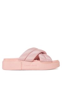 Tommy Jeans Klapki Tjw Flatform Sandal EN0EN02775 Różowy. Kolor: różowy. Materiał: materiał #1