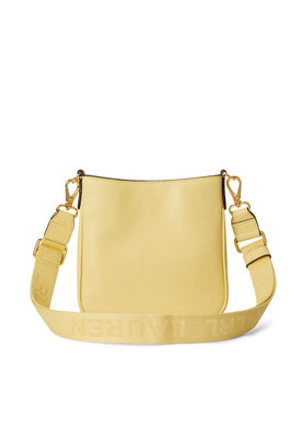 Lauren Ralph Lauren - LAUREN RALPH LAUREN Torebka 431982184008 Żółty. Kolor: żółty. Materiał: skórzane
