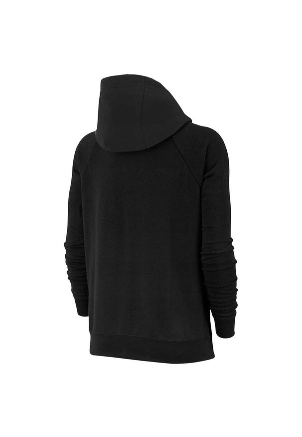 Nike - Bluza Z Kapturem Dziecięca Z Pełnym Zamkiem Błyskawicznym. Typ kołnierza: kaptur. Kolor: czarny