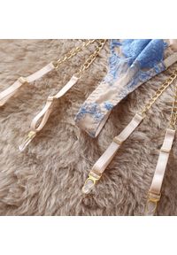 Intica - Komplet bielizny z koronką na wyjątkowe okazje Gritt. Kolor: fioletowy. Materiał: koronka. Wzór: koronka #3