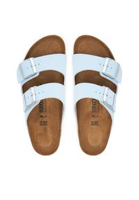 Birkenstock Klapki Arizona 1030896 Błękitny. Kolor: niebieski. Materiał: skóra #5