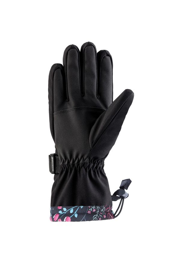 Rękawice damskie narciarskie Viking Tanuka. Kolor: różowy. Sezon: zima. Sport: narciarstwo
