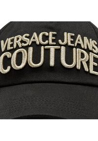 Versace Jeans Couture Czapka z daszkiem 74YAZK10 Czarny. Kolor: czarny. Materiał: materiał