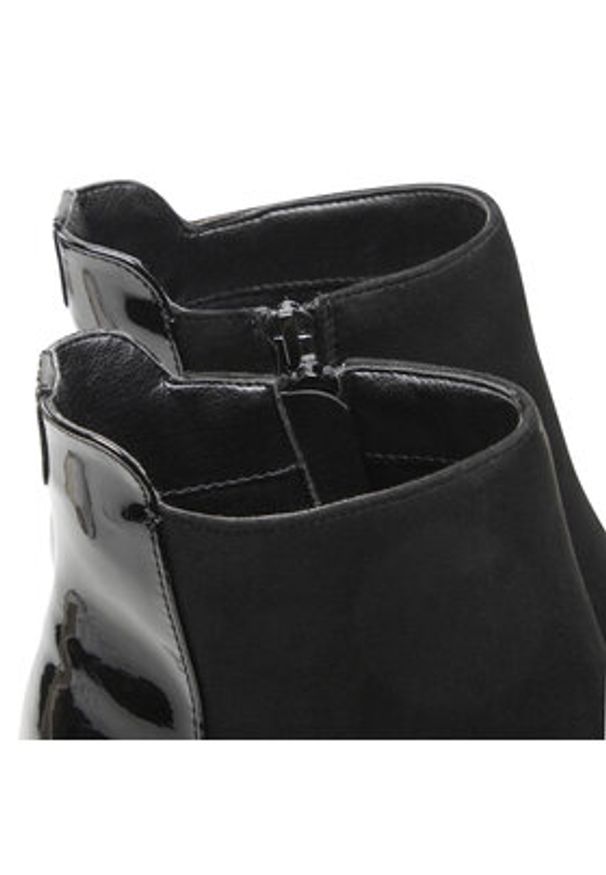 Jenny Fairy Botki WYL3265-1 Czarny. Kolor: czarny. Materiał: materiał