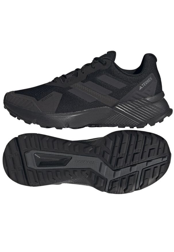 Adidas - Buty adidas Terrex Soulstride M IE9413 czarne. Wysokość cholewki: przed kostkę. Kolor: czarny. Materiał: syntetyk. Szerokość cholewki: normalna. Model: Adidas Terrex