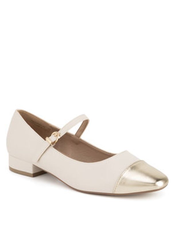 Clara Barson Baleriny WS24040-02 Beżowy. Kolor: beżowy. Materiał: materiał, syntetyk