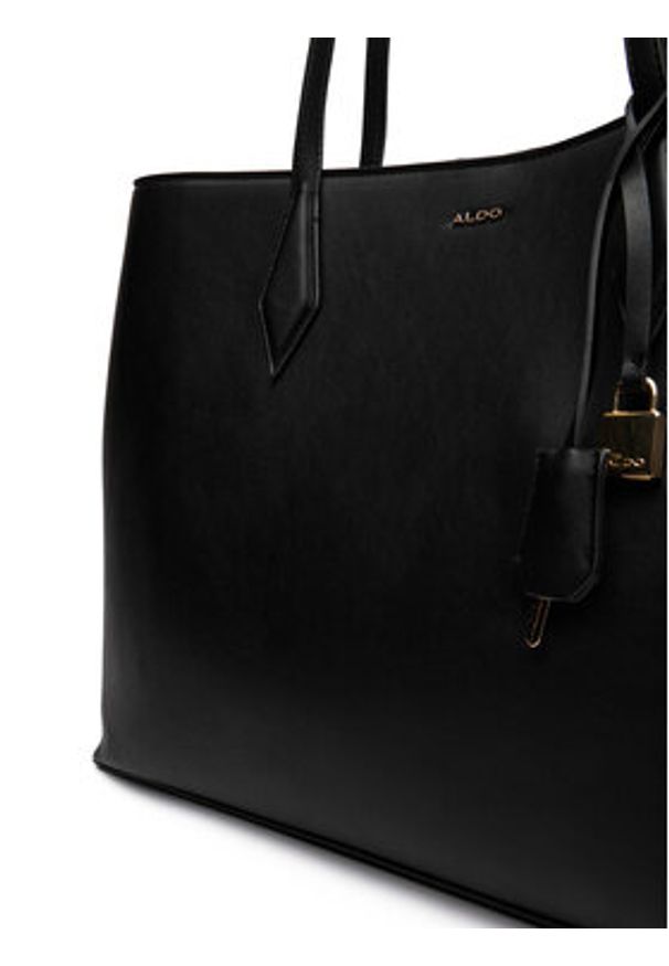 Aldo Torebka Maela 14076939 Czarny. Kolor: czarny. Materiał: skórzane