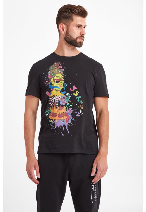 Just Cavalli - T-SHIRT JUST CAVALLI. Styl: elegancki