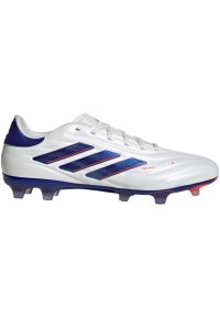 Adidas - Buty piłkarskie adidas Copa Pure 2 Pro Fg IG6405 białe. Zapięcie: sznurówki. Kolor: biały. Materiał: skóra, syntetyk. Szerokość cholewki: normalna. Sport: piłka nożna