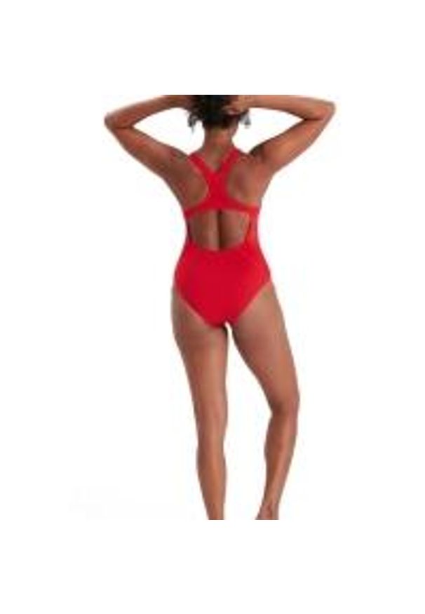 Strój pływacki jednoczęściowy damski Speedo Eco Endurance. Kolor: czerwony