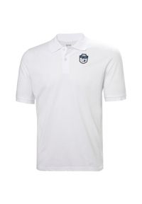 Polo Helly Hansen Marstrand. Typ kołnierza: polo. Kolor: biały. Materiał: bawełna. Styl: klasyczny