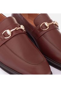 Marco Shoes Loafersy półbuty damskie brązowe. Kolor: brązowy