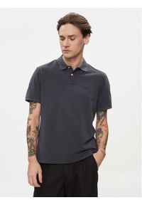 Pepe Jeans Polo New Oliver Gd PM542099 Granatowy Regular Fit. Typ kołnierza: polo. Kolor: niebieski. Materiał: bawełna