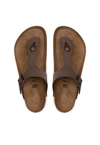 Birkenstock Japonki Gizeh 0043751 Brązowy. Kolor: brązowy. Materiał: syntetyk #1