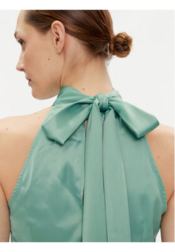 YAS Sukienka koktajlowa Dottea 26032326 Zielony Slim Fit. Kolor: zielony. Materiał: syntetyk. Styl: wizytowy