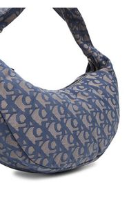 Calvin Klein Torebka Ckj Monogram Pinched Medium Shou LV04F3206G Niebieski. Kolor: niebieski #4