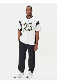 Adidas - adidas T-Shirt Football JY2762 Biały Oversize. Kolor: biały. Materiał: syntetyk #5