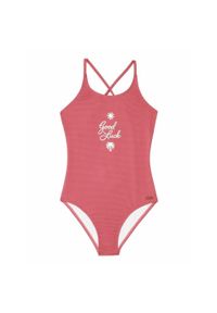 Dziewczęcy jednoczęściowy kostium kąpielowy Protest Prtnayana. Kolor: różowy #1
