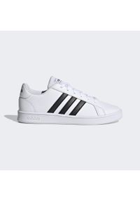 Buty sportowe dla dzieci Adidas Grand Court. Okazja: na co dzień. Kolor: biały, czarny, wielokolorowy #2