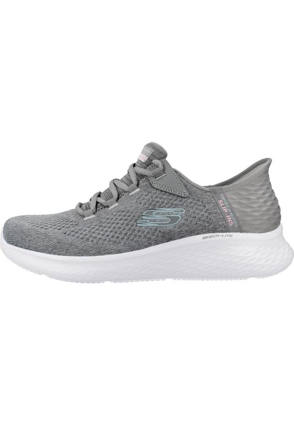 skechers - Buty do chodzenia damskie Skechers Pro-natur. Kolor: szary. Materiał: materiał, syntetyk. Szerokość cholewki: normalna. Sport: turystyka piesza