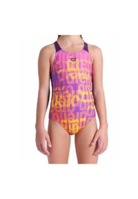 Kostium kąpielowy Arena Multi Colours V-Back. Kolor: wielokolorowy