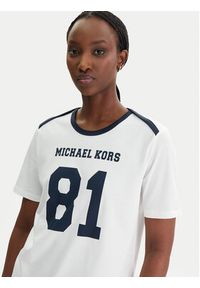 MICHAEL Michael Kors T-Shirt MR651WT97J Biały Relaxed Fit. Kolor: biały. Materiał: bawełna #2