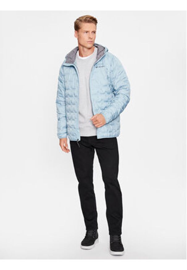 columbia - Columbia Kurtka puchowa Delta Ridge™ 1875892 Błękitny Regular Fit. Kolor: niebieski. Materiał: syntetyk