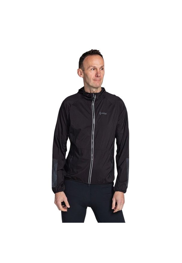 Kurtka Kilpi Rosa. Kolor: czarny. Materiał: nylon. Sport: outdoor, turystyka piesza