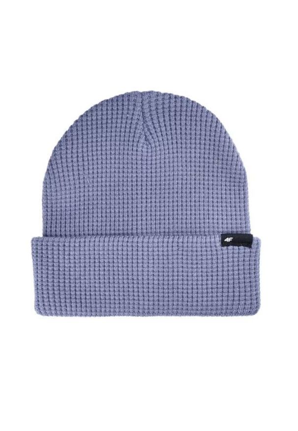 4f - Czapka męska 4F. Kolor: niebieski