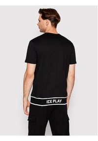 Ice Play T-Shirt 22I U1M0 F018 P400 9000 Czarny Regular Fit. Kolor: czarny. Materiał: bawełna #4