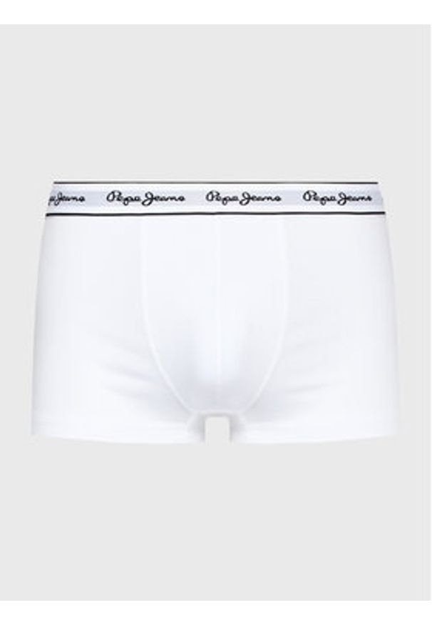 Pepe Jeans Komplet 3 par bokserek Pepe Tk 3P PMU10975 Biały. Kolor: biały. Materiał: bawełna