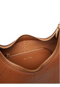 Calvin Klein Torebka Emblem Aop Perfor Lthr Bag LV04F3367G Brązowy. Kolor: brązowy. Materiał: skórzane #6