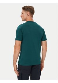 Aeronautica Militare T-Shirt 262TS1580UJ00372 Zielony ciemny Regular Fit. Kolor: zielony. Materiał: bawełna #4