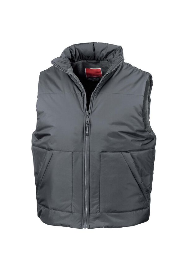 RESULT - Kamizelka Doudoune Kariban podbita polarem. Kolor: czarny. Materiał: polar