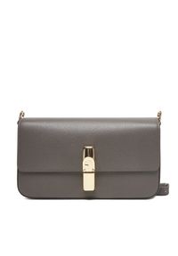 Furla Torebka Iride WB01826 ARE000 CN 4283S 1007 Szary. Kolor: szary. Materiał: skórzane
