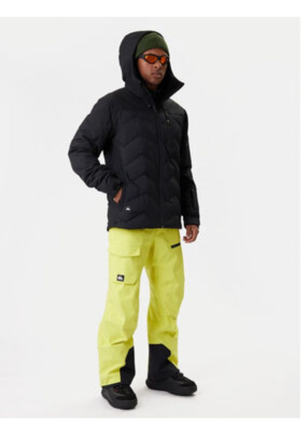 Quiksilver Spodnie snowboardowe Utility EQYTP03235 Żółty Modern Fit. Kolor: żółty. Materiał: syntetyk. Sport: snowboard