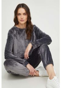 Answear Lab dres damski kolor szary. Kolor: szary. Materiał: dresówka