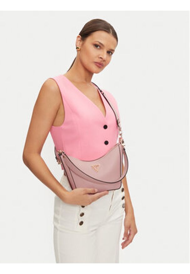 Guess Torebka HWEZG9 51218 Różowy. Kolor: różowy. Materiał: skórzane