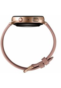 Smartwatch SAMSUNG Galaxy Watch Active 2 SM-R835N 40mm LTE Stal Nierdzewna Złoty. Rodzaj zegarka: smartwatch. Kolor: złoty. Materiał: skóra. Styl: elegancki #2