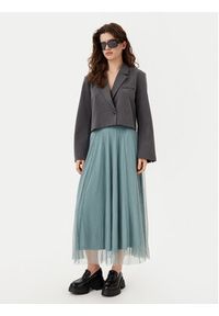 only - ONLY Spódnica midi 15214303 Zielony Regular Fit. Kolor: zielony. Materiał: syntetyk #4