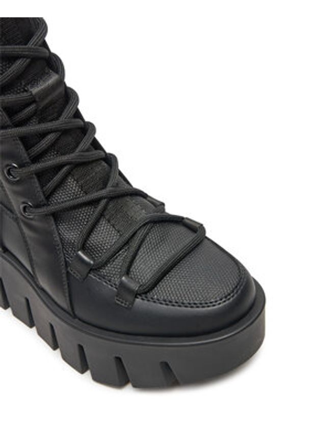 United Nude Botki Grip Explorer Lo 108820154 Czarny. Kolor: czarny. Materiał: skóra