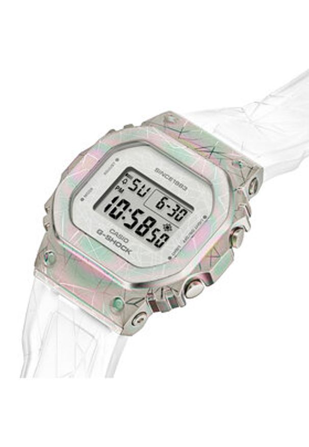 G-Shock Zegarek GM-S5640GEM-7ER Biały. Kolor: biały