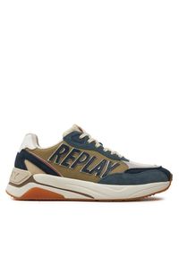 Replay - Sneakersy REPLAY. Kolor: brązowy