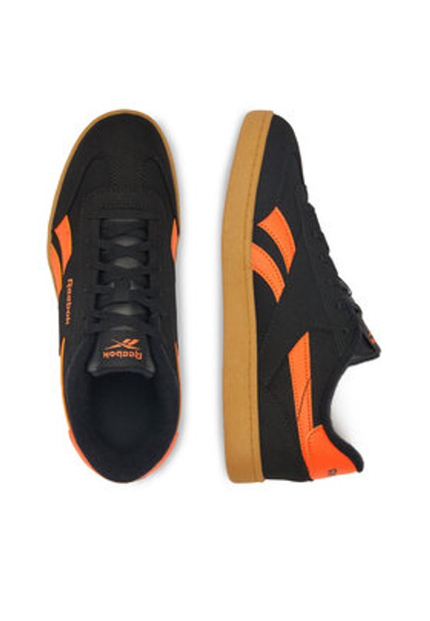 Reebok Sneakersy SMASH EDGE 100242553 Czarny. Kolor: czarny. Materiał: materiał