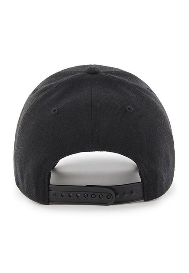 47 Brand - 47brand - Czapka New York Yankees. Kolor: czarny. Wzór: haft